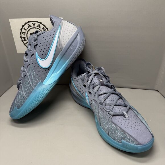 Nike Air Zoom GT Cut 3 Ashen Slate Grey Baltic Blue DV2913-402 Men Size 8.5 NEW - Picture 9 of 12